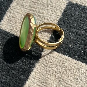 Boho Oversized Gold Ring